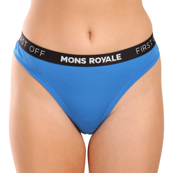 Sieviešu stringi Mons Royale merino blue (100311-1015-713)