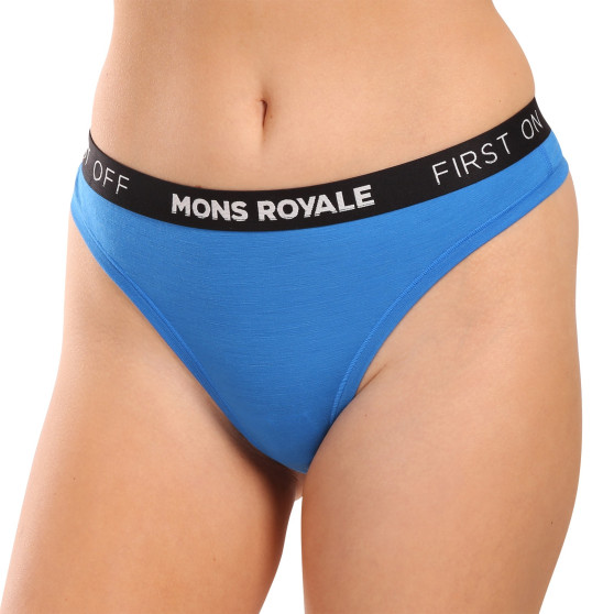 Sieviešu stringi Mons Royale merino blue (100311-1015-713)