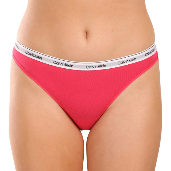 3PACK sieviešu biksītes Calvin Klein daudzkrāsains (QD5207E-NP4)