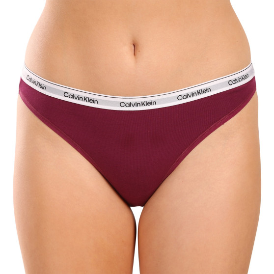 3PACK sieviešu biksītes Calvin Klein daudzkrāsains (QD5207E-NP6)