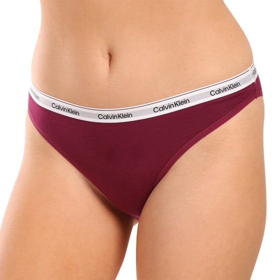 3PACK sieviešu biksītes Calvin Klein daudzkrāsains (QD5207E-NP6)