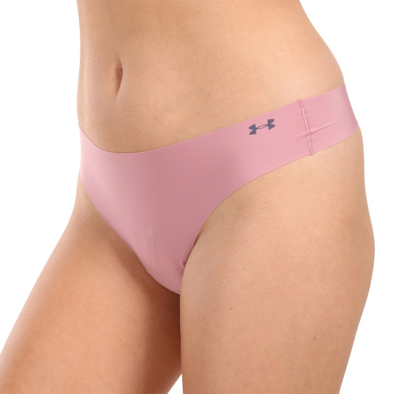 3PACK Sieviešu stringi Under Armour daudzkrāsains (1383894 014)