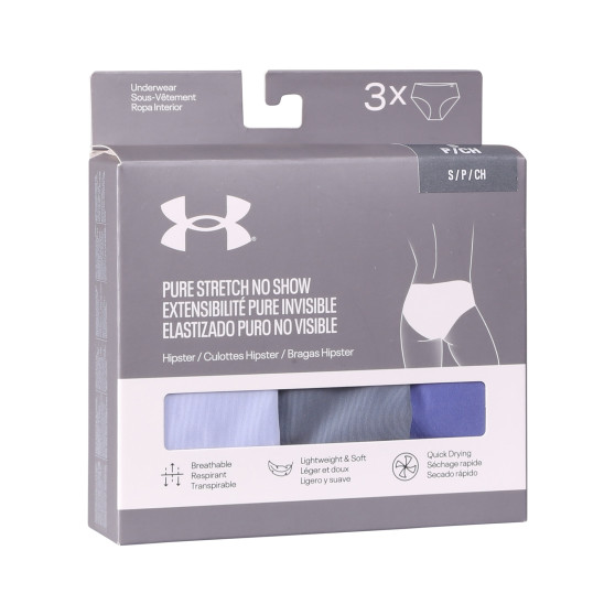 3PACK sieviešu biksītes Under Armour daudzkrāsains (1383895 539)