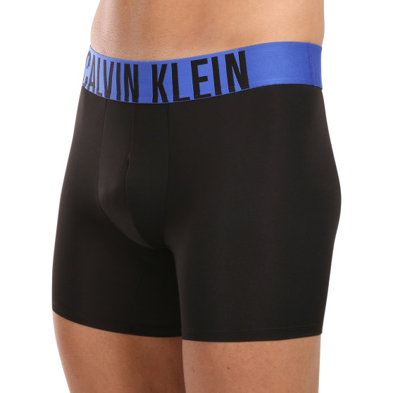 3PACK vīriešu bokseru šorti Calvin Klein melni (NB3612A-MDJ)