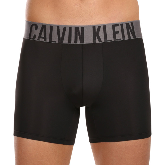 3PACK vīriešu bokseru šorti Calvin Klein melni (NB3612A-MDJ)