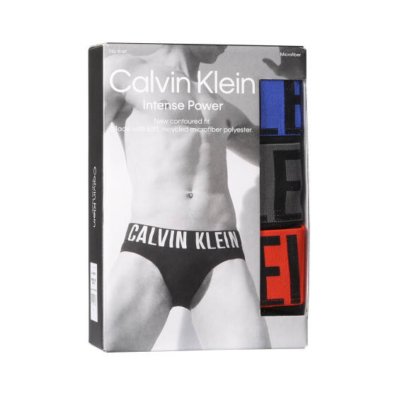 3PACK vīriešu apakšbikses Calvin Klein melnas (NB3610A-MDJ)