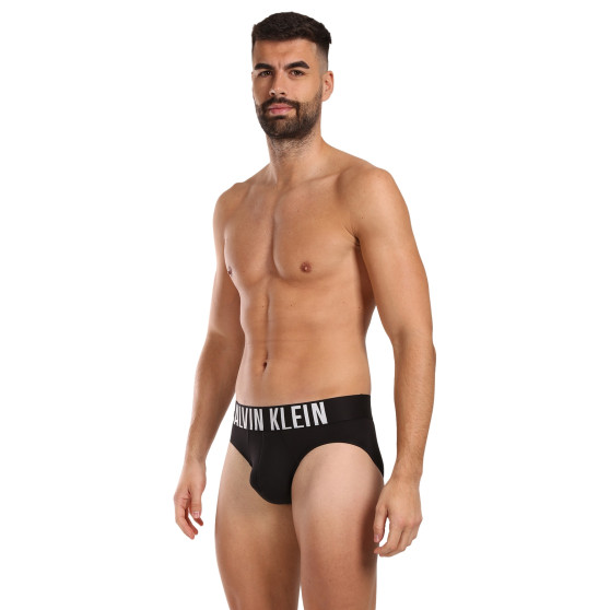 3PACK vīriešu apakšbikses Calvin Klein melnas (NB3607A-UB1)