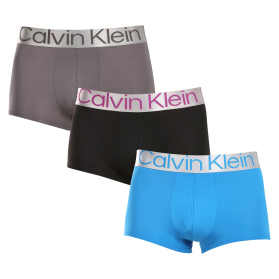 3PACK vīriešu bokseru šorti Calvin Klein daudzkrāsaini (NB3074A-MH8)