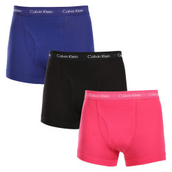 3PACK vīriešu bokseru šorti Calvin Klein daudzkrāsaini (NB2615A-NLT)