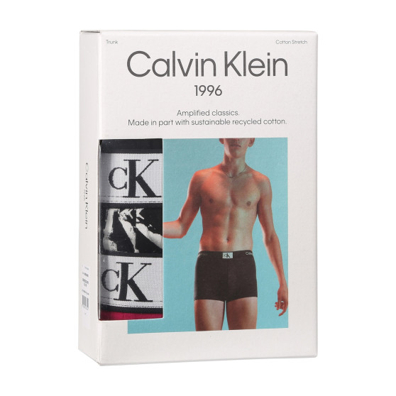 3PACK vīriešu bokseru šorti Calvin Klein daudzkrāsaini (NB3528E-MRS)