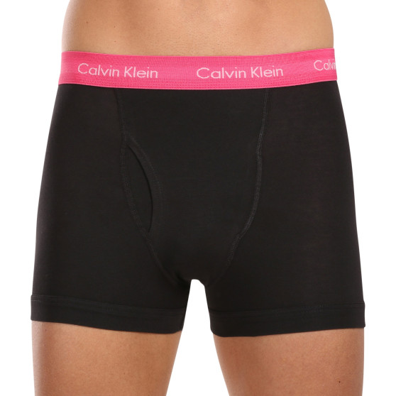 3PACK vīriešu bokseru šorti Calvin Klein melni (NB2615A-MLR)