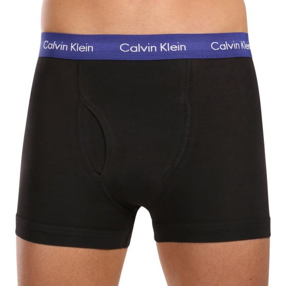 3PACK vīriešu bokseru šorti Calvin Klein melni (NB2615A-MLR)