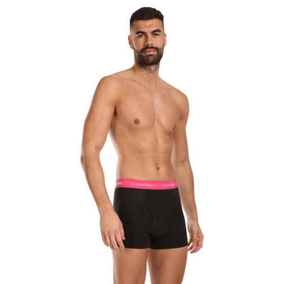 3PACK vīriešu bokseru šorti Calvin Klein melni (NB2615A-MLR)