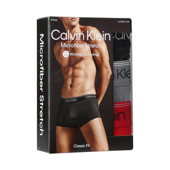 3PACK vīriešu bokseru šorti Calvin Klein daudzkrāsaini (NB2569A-8Z8)