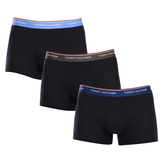 3PACK vīriešu bokseru šorti Tommy Hilfiger tumši zili (UM0UM01642 0SS)