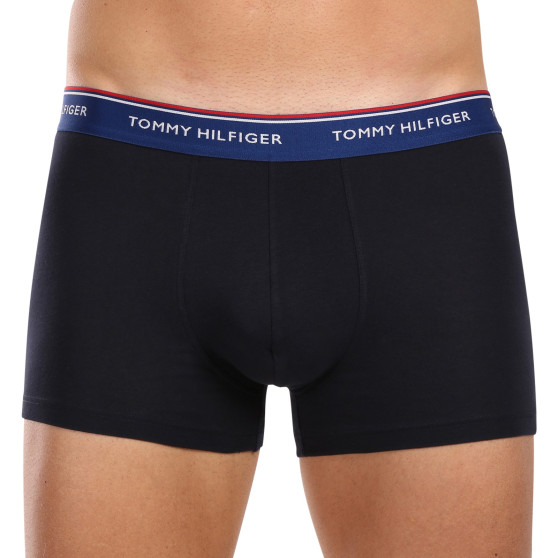 3PACK vīriešu bokseru šorti Tommy Hilfiger tumši zili (UM0UM01642 0SS)