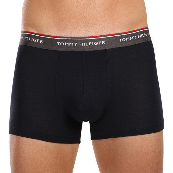 3PACK vīriešu bokseru šorti Tommy Hilfiger tumši zili (UM0UM01642 0SS)