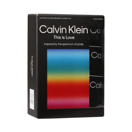 3PACK vīriešu apakšveļa Calvin Klein mix black (NB3877A-UB1)