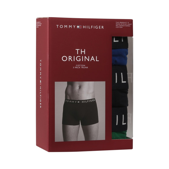 3PACK vīriešu bokseru šorti Tommy Hilfiger daudzkrāsaini (UM0UM03180 0VX)