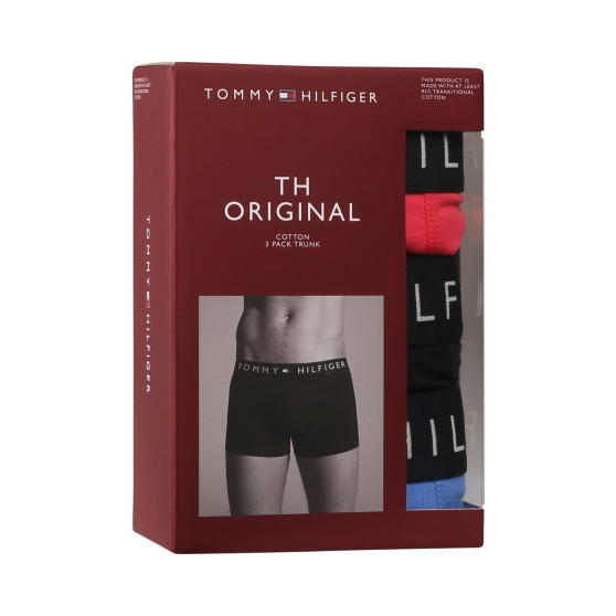 3PACK vīriešu bokseru šorti Tommy Hilfiger daudzkrāsaini (UM0UM03180 0VW)