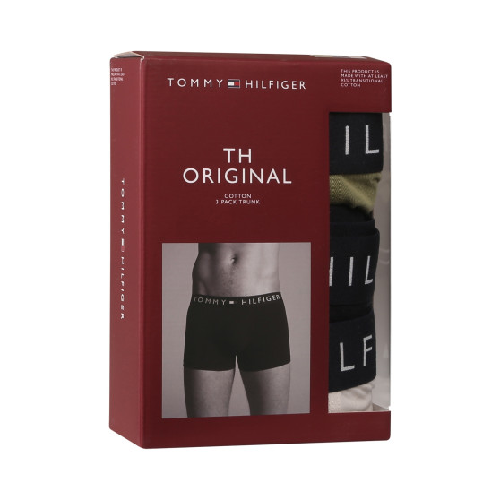 3PACK vīriešu bokseru šorti Tommy Hilfiger daudzkrāsaini (UM0UM03180 0XT)