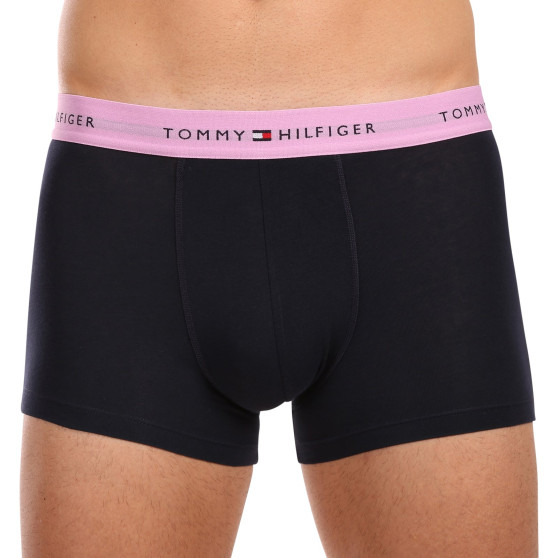 3PACK vīriešu bokseru šorti Tommy Hilfiger tumši zili (UM0UM02763 0VI)