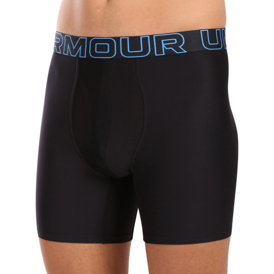 3PACK vīriešu bokseru šorti Under Armour melni (1383878 002)