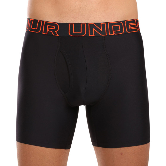 3PACK vīriešu bokseru šorti Under Armour melni (1383878 002)