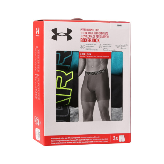 3PACK vīriešu bokseru šorti Under Armour daudzkrāsaini (1383878 464)