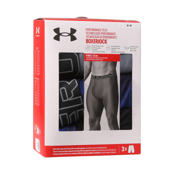 3PACK vīriešu bokseru šorti Under Armour daudzkrāsaini (1383881 400)