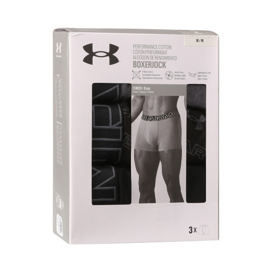 3PACK vīriešu bokseru šorti Under Armour daudzkrāsaini (1383892 001)