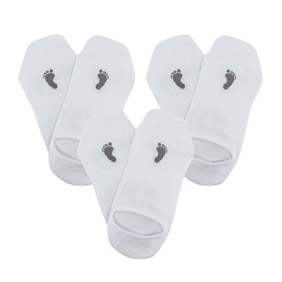 3PACK zeķes VoXX baltas (Barefoot sneaker)