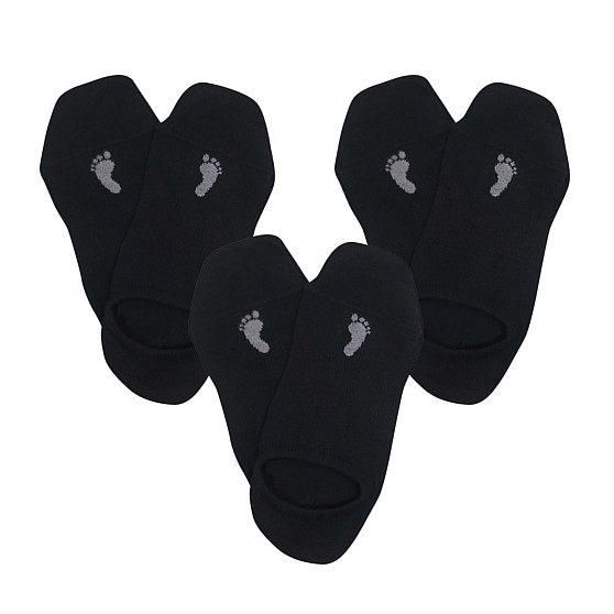 3PACK zeķes VoXX melnas (Barefoot sneaker)