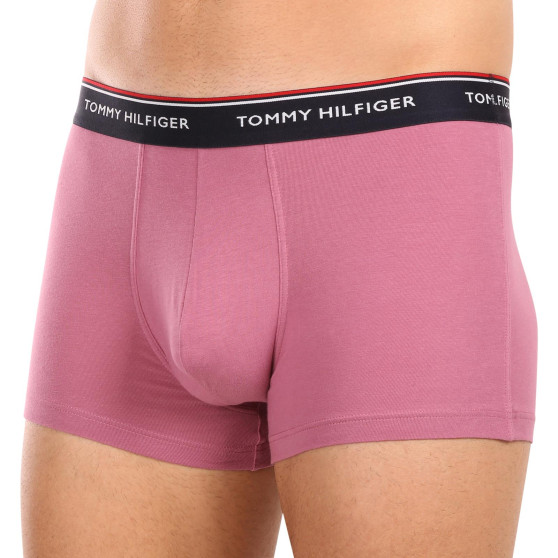 3PACK vīriešu bokseru šorti Tommy Hilfiger daudzkrāsaini (1U87903842 0XV)