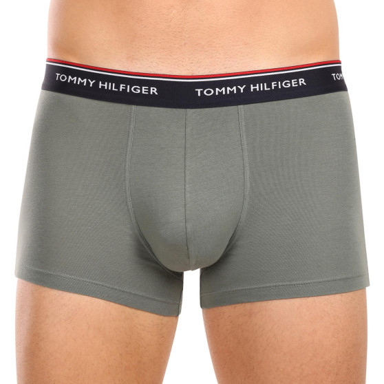 3PACK vīriešu bokseru šorti Tommy Hilfiger daudzkrāsaini (1U87903842 0XV)