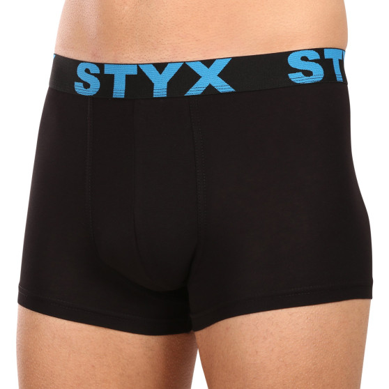 3PACK vīriešu bokseru bikses Styx sporta elastīgās daudzkrāsainas (G9606162)