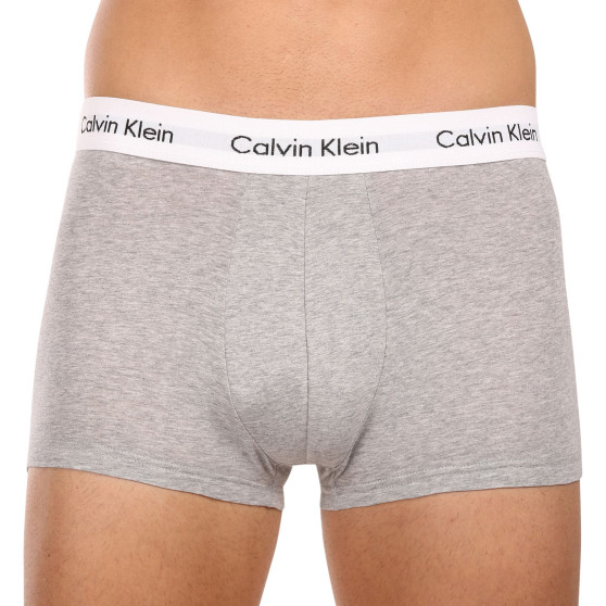 3PACK vīriešu bokseru šorti Calvin Klein pelēki (U2664G-KS0)