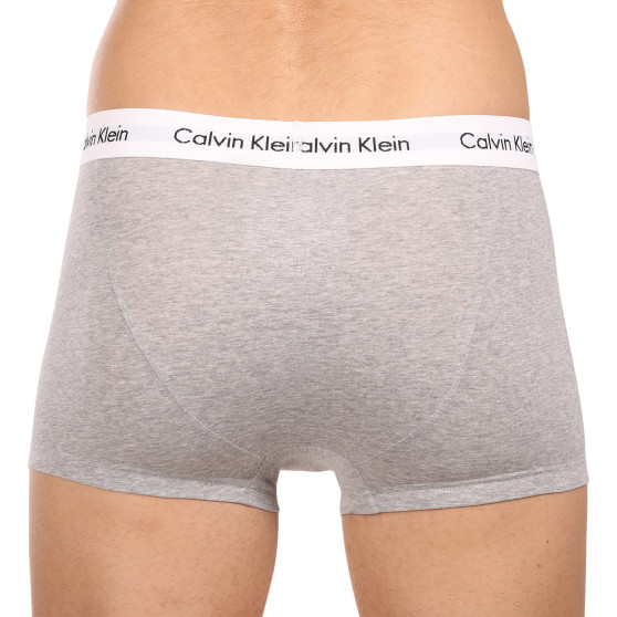 3PACK vīriešu bokseru šorti Calvin Klein pelēki (U2664G-KS0)