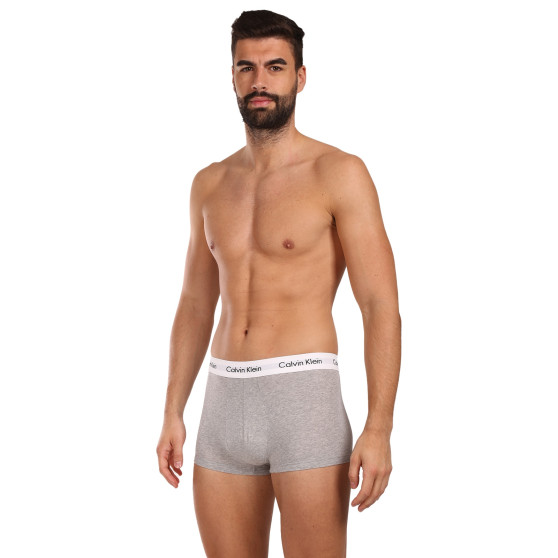 3PACK vīriešu bokseru šorti Calvin Klein pelēki (U2664G-KS0)