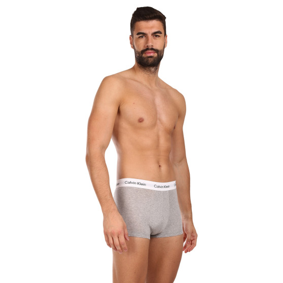 3PACK vīriešu bokseru šorti Calvin Klein pelēki (U2664G-KS0)