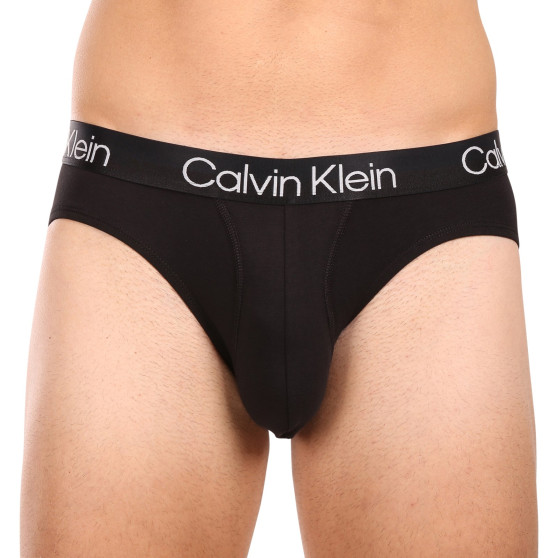 3PACK vīriešu apakšbikses Calvin Klein melnas (NB2969A-7VI)