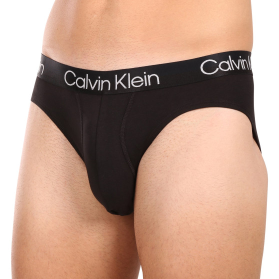 3PACK vīriešu apakšbikses Calvin Klein melnas (NB2969A-7VI)