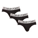 3PACK vīriešu apakšbikses Calvin Klein melnas (NB3129A-7V1)