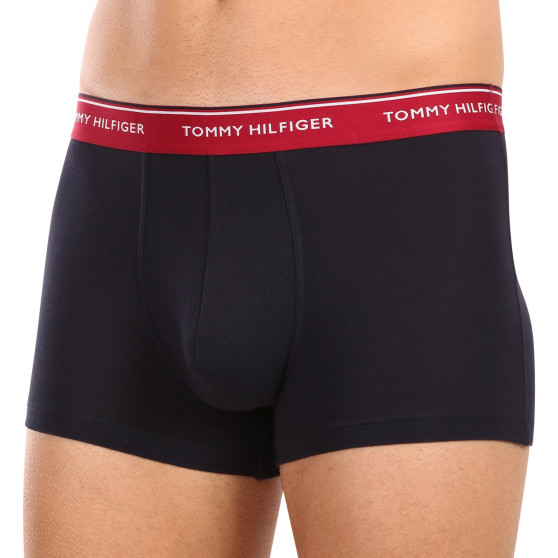 3PACK vīriešu bokseru šorti Tommy Hilfiger tumši zili (UM0UM01642 0R6)