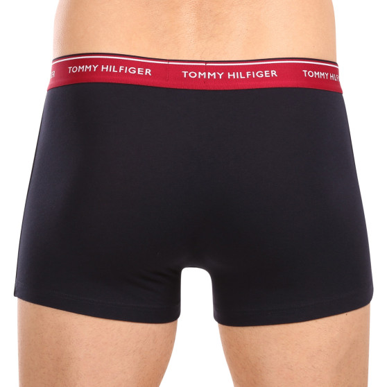 3PACK vīriešu bokseru šorti Tommy Hilfiger tumši zili (UM0UM01642 0R6)