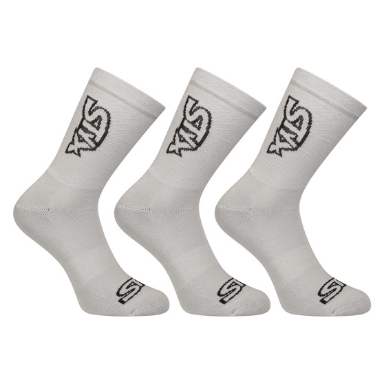 3PACK zeķes Styx augstas pelēkas (3HV1062)