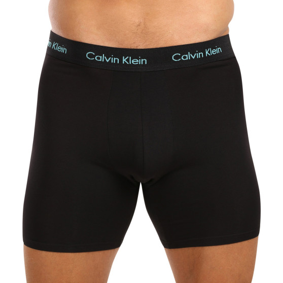 3PACK vīriešu bokseru šorti Calvin Klein melni (NB1770A-MXT)