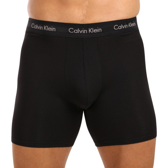 3PACK vīriešu bokseru šorti Calvin Klein melni (NB1770A-MXT)