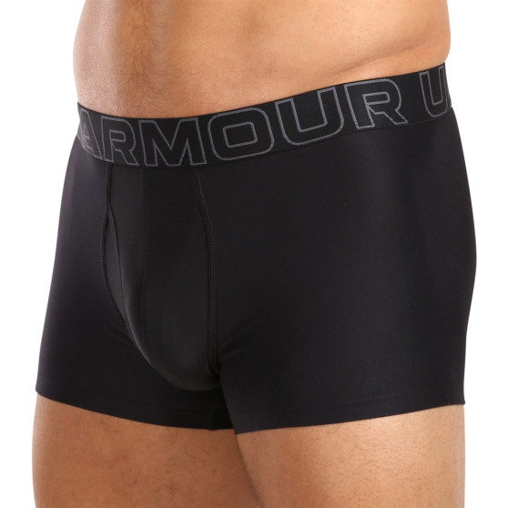 3PACK vīriešu bokseru šorti Under Armour melni (1383882 001)