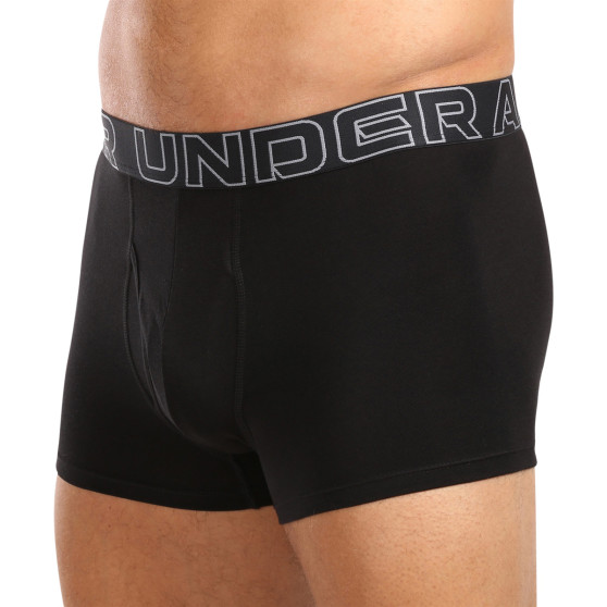 3PACK vīriešu bokseru šorti Under Armour melni (1383891 001)